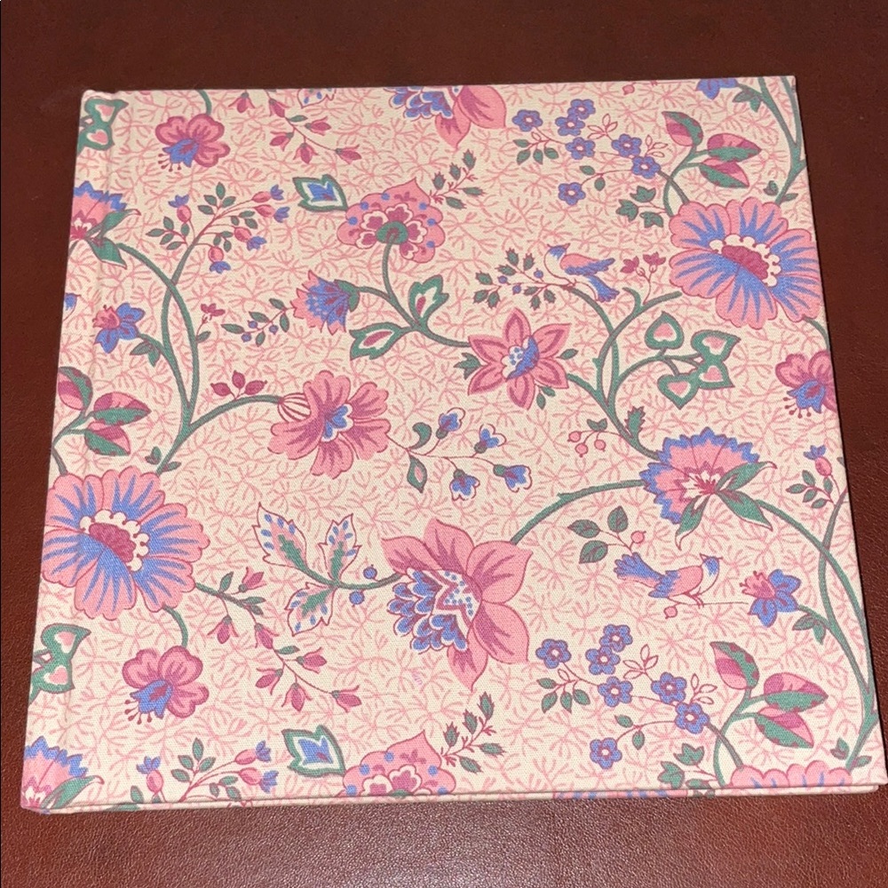 French Aster Birthday Book - Floral Cover